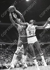 BUCK WILLIAMS - NEW JERSEY NETS -Vintage 35mm NBA B W NEGATIVE 2.5fa  READ