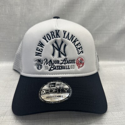 New York Yankees Subway Series Adjustable 9Forty A-Frame New Era Cap Hat