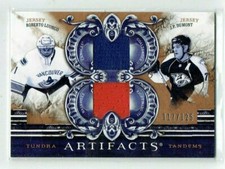 10-11 UD Artifacts Tundra Tandems  Roberto Luongo--J P Dumont  /125  Jerseys
