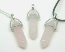 Crystal Pendant Necklace Healing Crystal Pendant Point