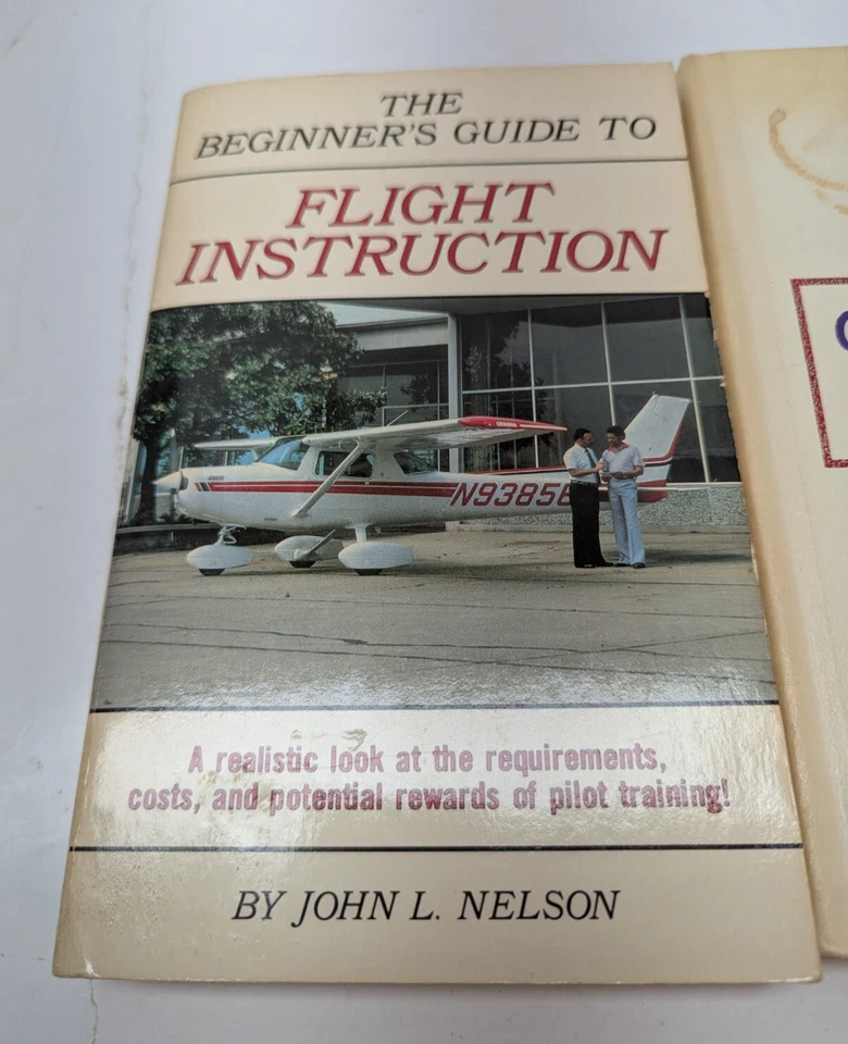 LOT OF 2 Books: Flight Instruction and Cross-Country Flying 2nd Edition PB Foto 3 de 4