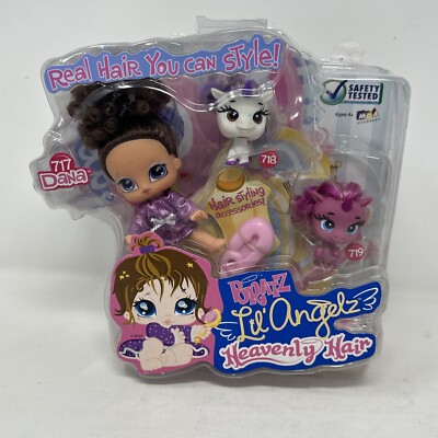 Bratz Lil Angelz Heavenly Hair #717 Dana Doll #718 & #719 Unicorns