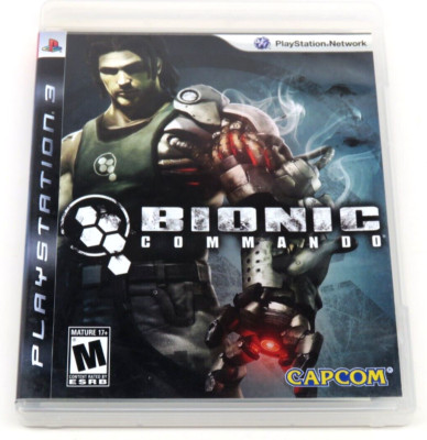 Bionic Commando (PlayStation 3, 2009) PS3 By Capcom (Case, Disc & Manual) NTSC