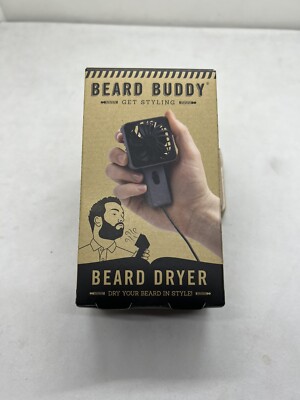 Beard Buddy Get Styling Mens Beard Dryer USB Powered New 