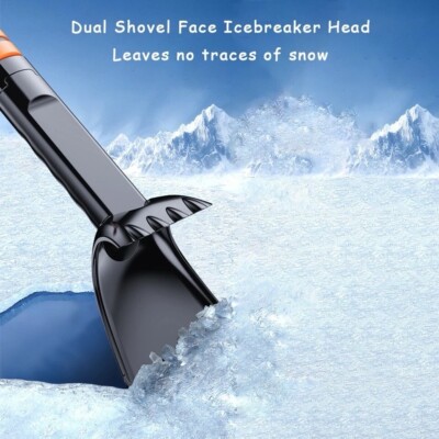 Car Glass Winter Ice Removing Brush Shovel  1 Set Car Glass Winter Ice Removing 