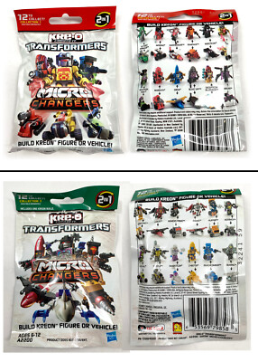 Transformers Kre-O Micro Changers Mystery Mini Figure Collection 1 or 3 NEW