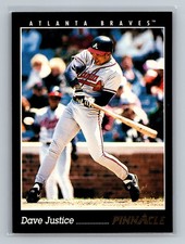 1993 Pinnacle #344 Dave Justice