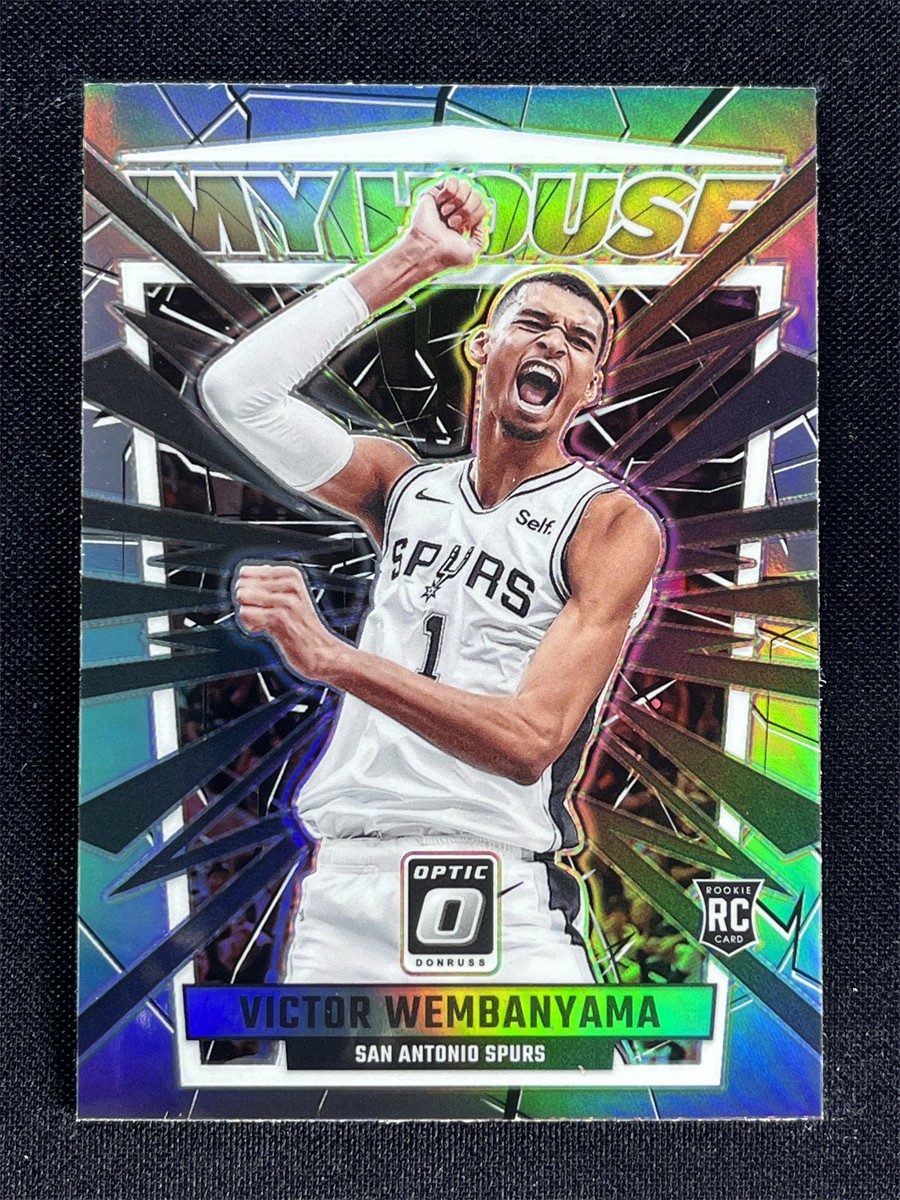 2023-24 Panini Donruss Optic Victor Wembanyama #6 Holo Silver My House! RC