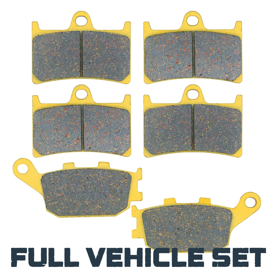 Traild Ceramic Brake Pad Set for Yamaha R1/R6/FZ/MT/XSR 2003-2025 Front & Rear - Image 3 of 4