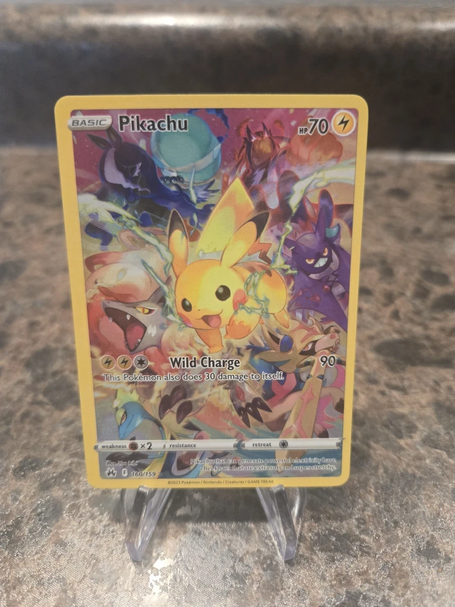 Pikachu 160/159 Crown Zenith for sale | eBay