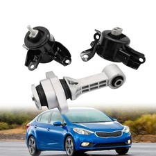 3Pcs Engine Motor  Trans Mount Kit Compatible with Forte Accent Rio 1.6L 1.8L