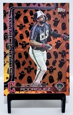 2025 Topps Update Johnathan Rodriguez Holiday Ghosts Foil SSP #US142 Guardians