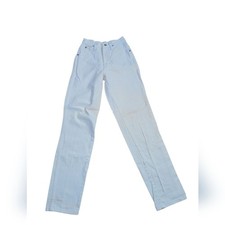     Wrangler Vintage Y2K Women's White Straight Leg Button Fly Jeans