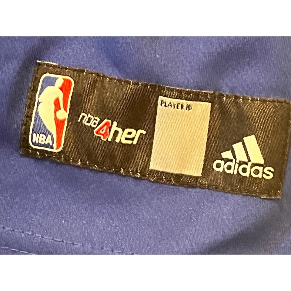 Adidas Golden State Warriors NBA 4 Her Curry Jersey Niña Juvenil XL Azul Excelente Foto 3 de 4