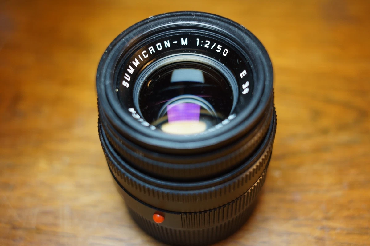 Leica SUMMICRON-M 50mm Focal f/2 Camera Lenses for sale - eBay