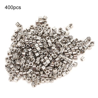 400Pcs Randlose Brille Nüsse 1.4 Nut Cap Brillen Reparatur Zubehör Teile CUB