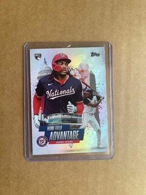 2025 Topps Home Field Advantage James Wood    Rookie