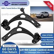 Front Left+Right Lower Control Arm 3QF407152E for 2018-2023 VW Atlas Cross Sport