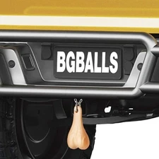 Bulls Balls Truck Nuts Hitch for Car Hanger Nutz Hanging Testicle, Funny