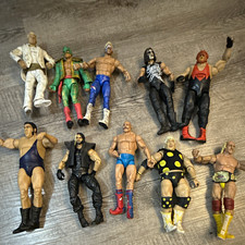 Mattel WWE Wrestling Action Figures Mixed Lot 9 Undertaker Sting Unboxed
