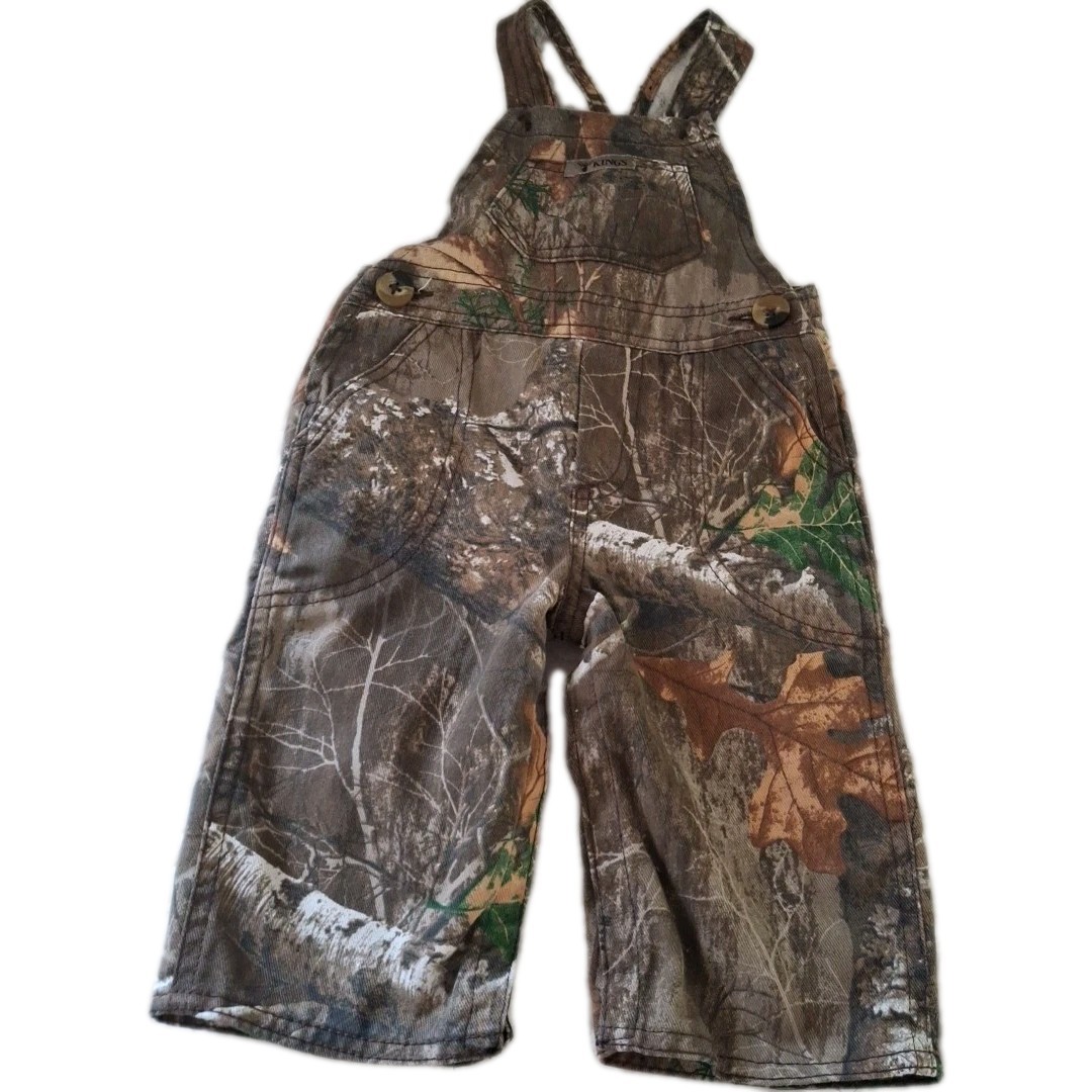 Kings Camo Baby Boy Girl OVERALLS Realtree Camouflage Hunting Bib