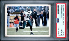 2009 U.D. PHILADELPHIA #387 BRIAN DAWKINS PSA 10 GEM MINT HOF POP 1 EAGLES