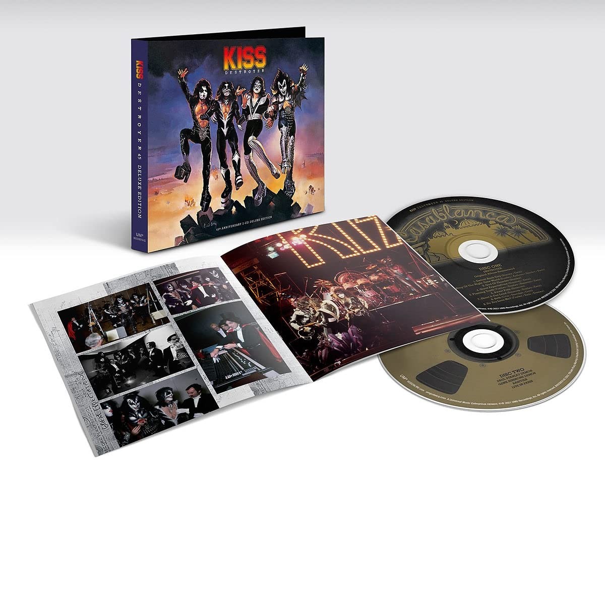 Kiss Destroyer - 45th Anniversary (Deluxe 2CD) (CD)