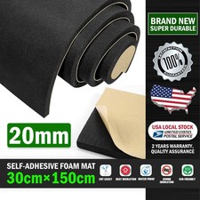 Closed Cell Sponge Foam Rubber Sheet Roll Padding DIY Cutting 12" 59" 20mm T