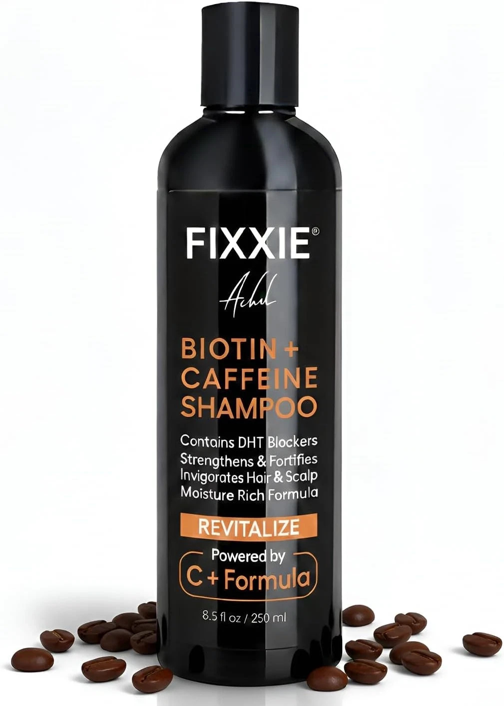 Biotin+ Caffeine Shampoo for Men & Women- Sulphate-Free, DHT Blocker, Thickenin