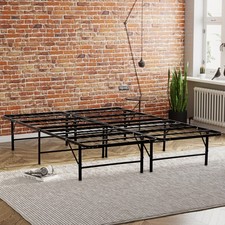 Metal Platform Bed Base Twin Full Queen King Size Mattress Foundation Bed Frame