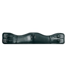 Passier Geschweifter Ledersattelgurt, kurze Form, Farbe havanna - viele Größen