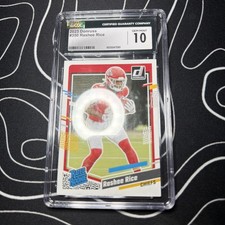 2023 Panini Donruss Rashee Rice Rated Rookie #350 CGC 10 Gem Mint Card