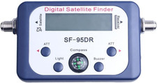Digital SF-95DR Meter Satlink Receptor Satellite Finder TV Signal Receiver Sat D