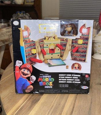 New/Sealed The Super Mario Bros Movie Donkey Kong Stadium Playset 