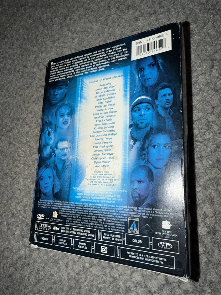 The Twilight Zone Season 1 One (2002-2003) 43 Episodes Six-Disc DVD Set 2004 USA - Imagem 2 de 3