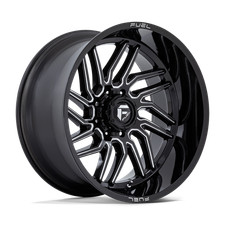 24x12 Fuel Off-road D807 Hurricane Gloss Black Milled Wheel 8x170 -44mm 24x12 Fuel Off-road D807 Hurricane Gloss Black Milled Wheel 8x170 -44mm