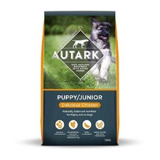 Autarky Puppy/Junior Delicious Chicken Dry Dog Food - 12Kg 3.66 per kilo