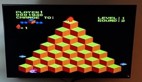 Q*Bert "NES, 1989" (Cartridge Only)
