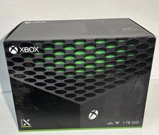 Microsoft Xbox Series X 1TB Video Game Console - Black/damaged Box