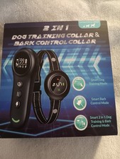 2 In 1 Dog Training Collar  Bark Control Collar With Remote