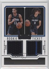 2023-24 Contenders Rookie Ticket Dual Swatches Jett Howard Anthony Black 07r3