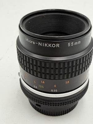 Nikon ニコン Ai-s Micro-Nikkor マイクロ ニッコール 55mm 1:2.8 MF
