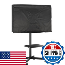 Andacar Mobile Tv Stand Cover For 45-58 Inch ...