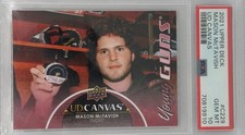 2021-22 Upper Deck Series 2 Young Guns Canvas PSA 10 Mason McTavish Rookie #C229