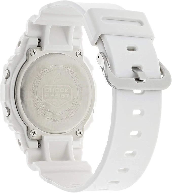 Casio G-Shock DW-5600WW-7ER White Square Digital Uhr 20BAR Neu OVP - Bild 3 von 4