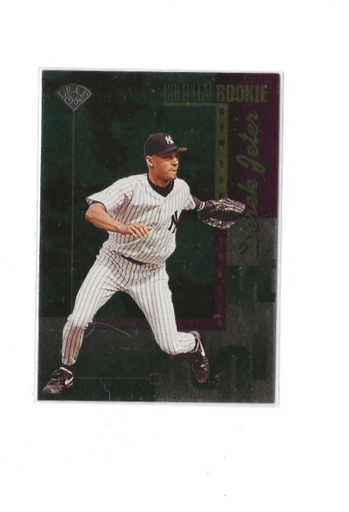 1996 Leaf - Derek Jeter #211 Silver