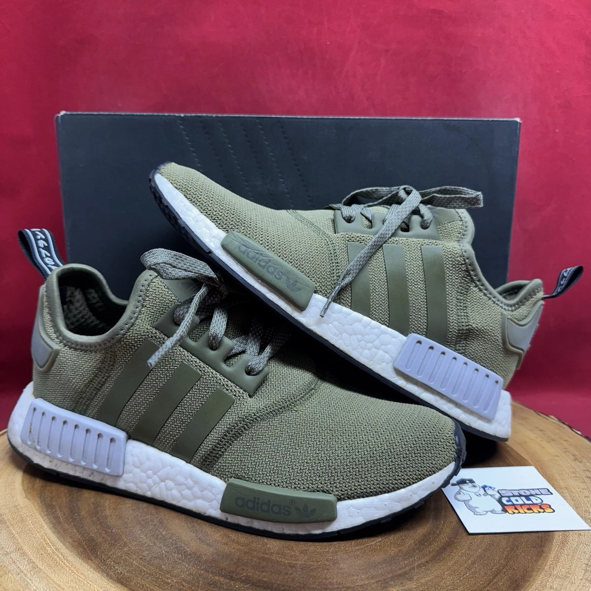 Adidas NMD R1 Olive 2016 Size 11.5 BB2790 Green Olive Boost adidas NMD_R1 Olive - BB2790 for Sale | Authenticity  main image 2