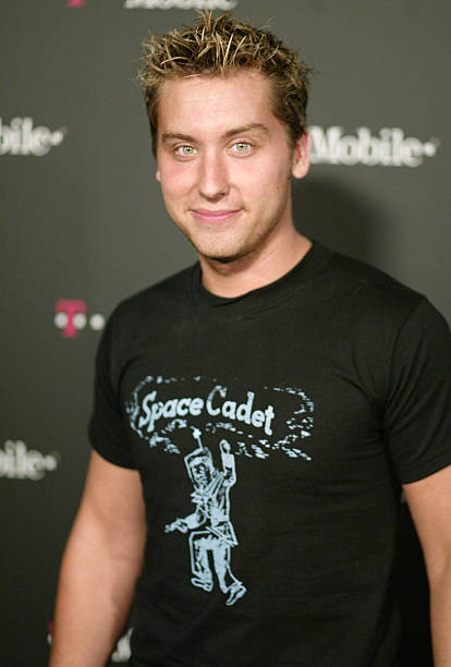 Lance Bass at T Mobile Action Sports Team Hosts Action Packed Arr- 2003 Photo