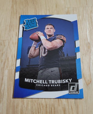 2017 Donruss MITCHELL TRUBISKY Rated Rookie Card RC #328 Bears Bills. rookie card picture