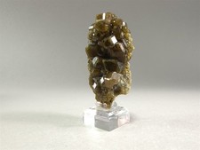 Green Andradite Grossular Ganet Crystal Cluster #42